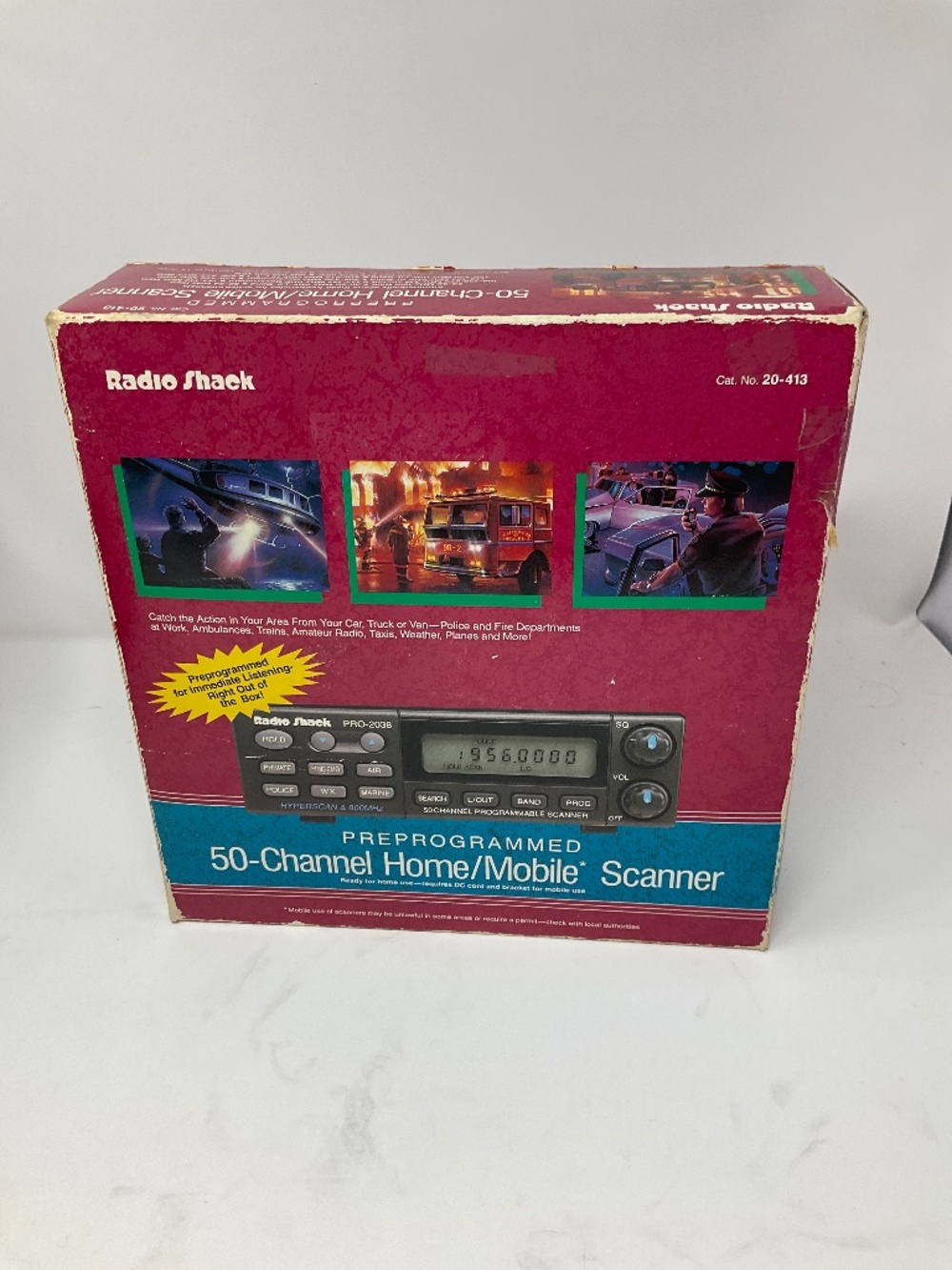 50 Channel Home / Mobile Scanner preprogrammed. V256